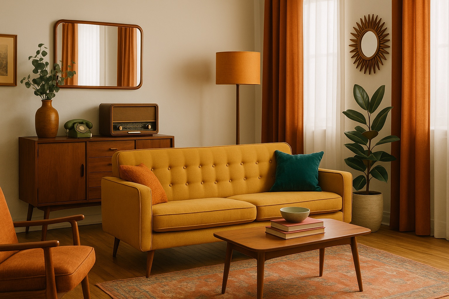 How to Use Vintage Pieces in Retro-Style Home Décor