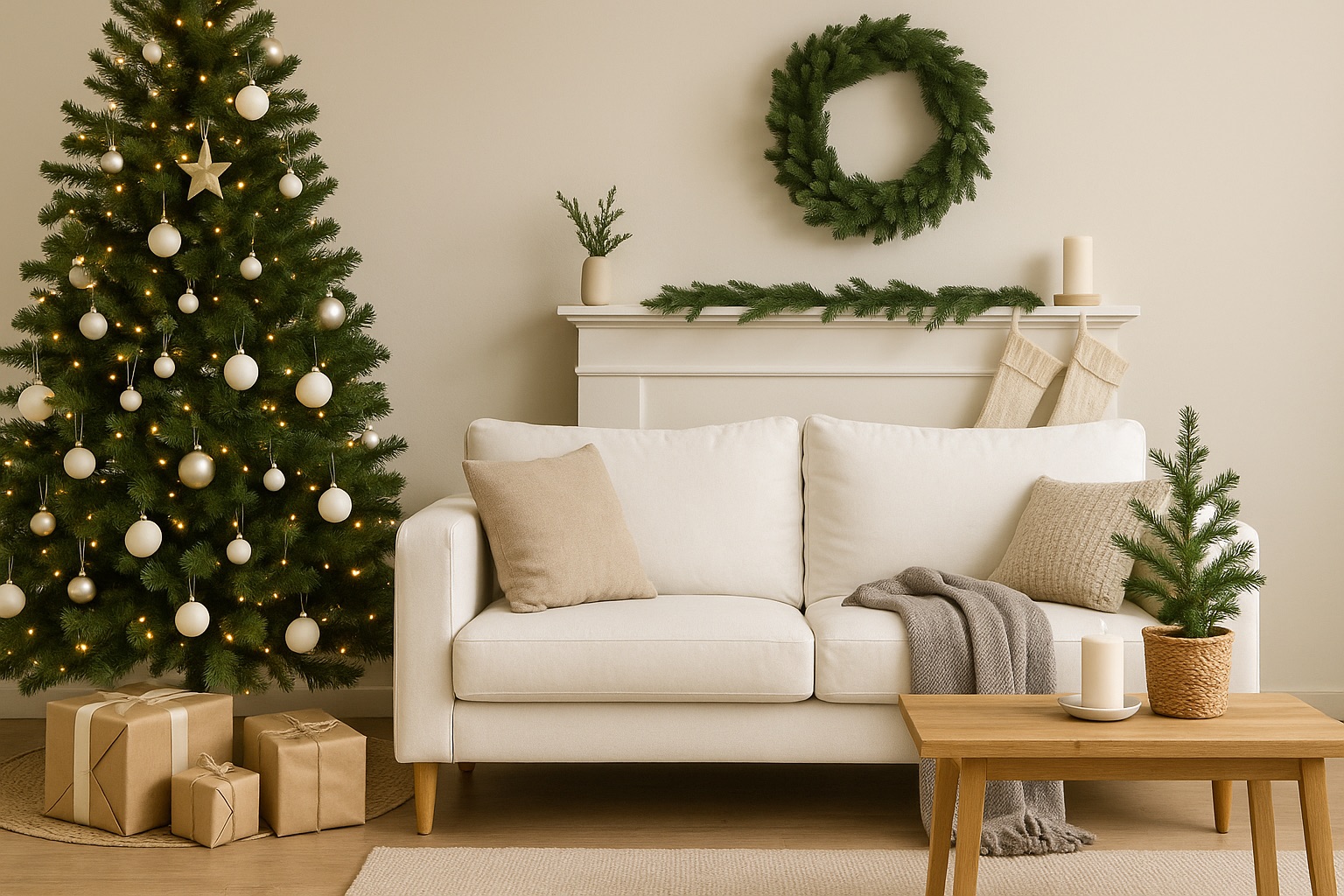 How to decorate your home for Christmas without going overboard