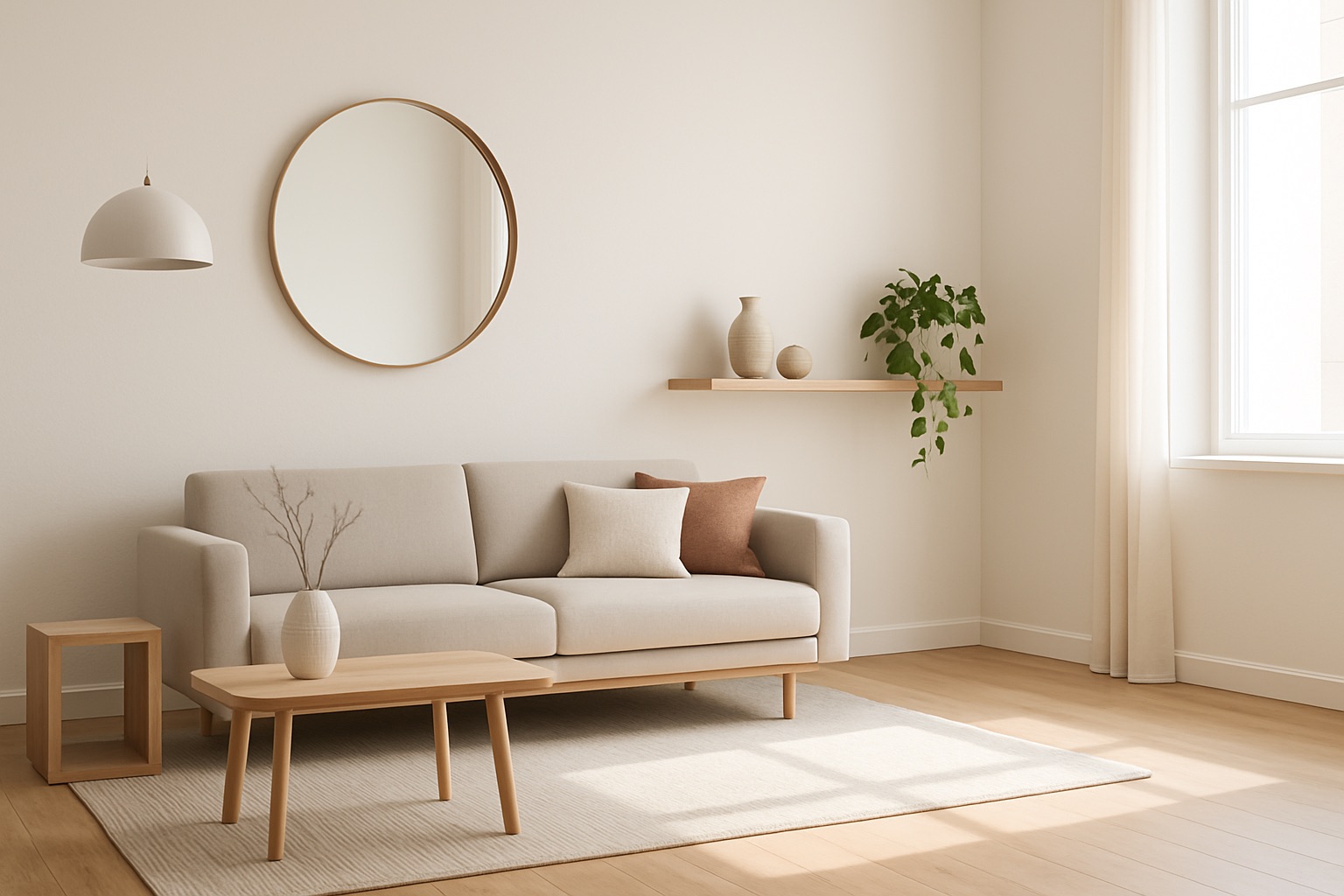 Minimalist decorating tips for small spaces