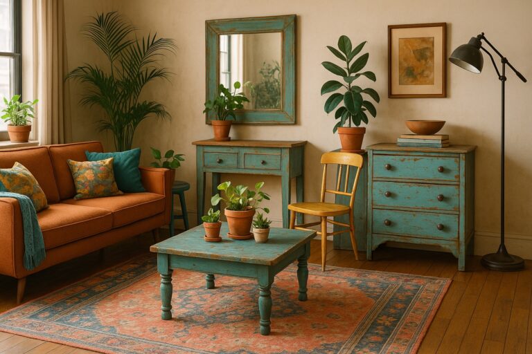 How to Decorate with Reused Furniture