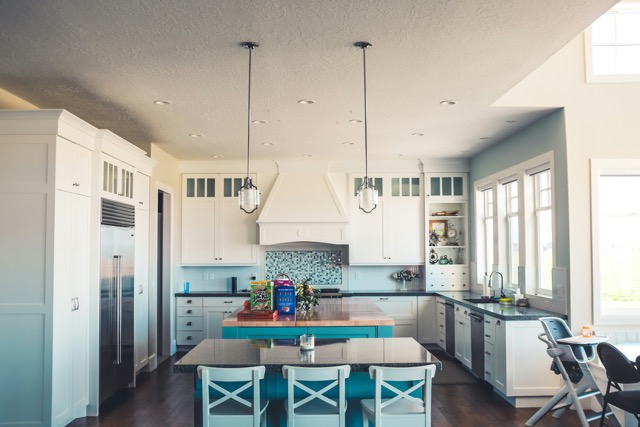 Blue in Home Decor